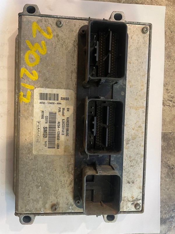 2010 LINCOLN MKZ OEM 3.5L FWD AUTO ENGINE CONTROL MODULE ECU AE5A-12A650-AMA 10