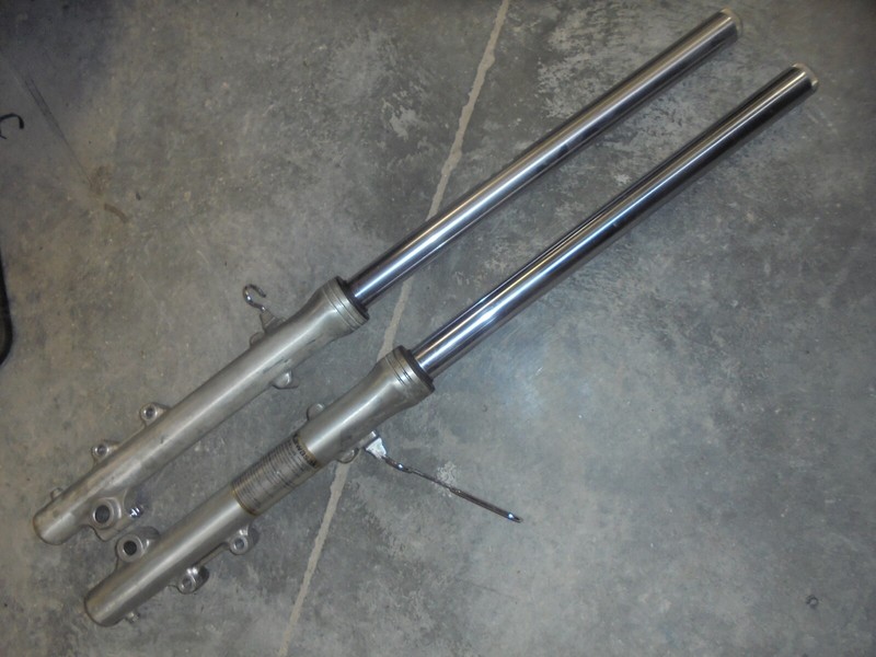1986 Kawasaki Vulcan VN750 VN 750 A Front Fork Tubes Suspension Left Right 86
