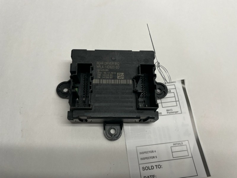 2014-2017 RANGE ROVER REAR LEFT DOOR WIRING CONTROL MODULE HPLA-14D620-BD