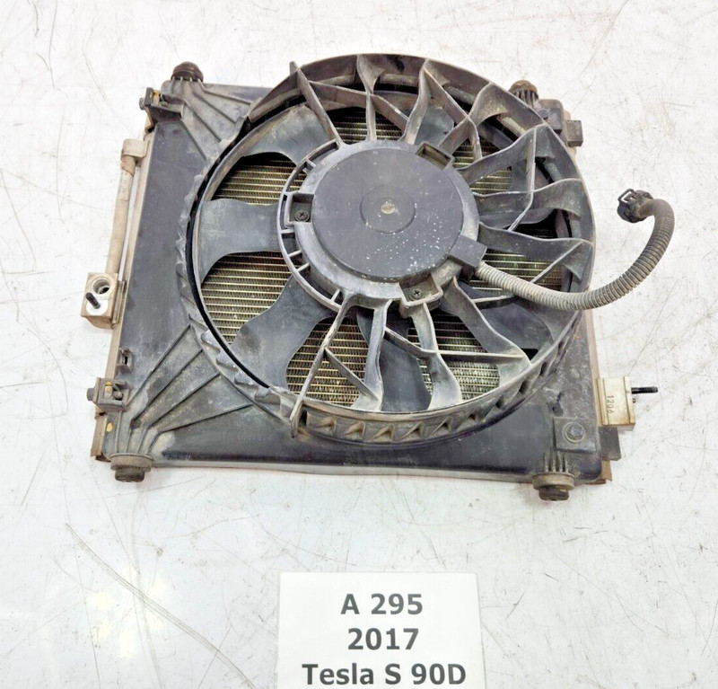 ✅ 2012-2020 OEM Tesla Model S Front Left Driver Fan AC Condenser Radiator SET*
