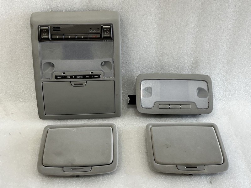 2010 2011 2012 LEXUS LS460 ROOF CONSOLE DOME LIGHT VANITY MIRROR SET 81260-50800
