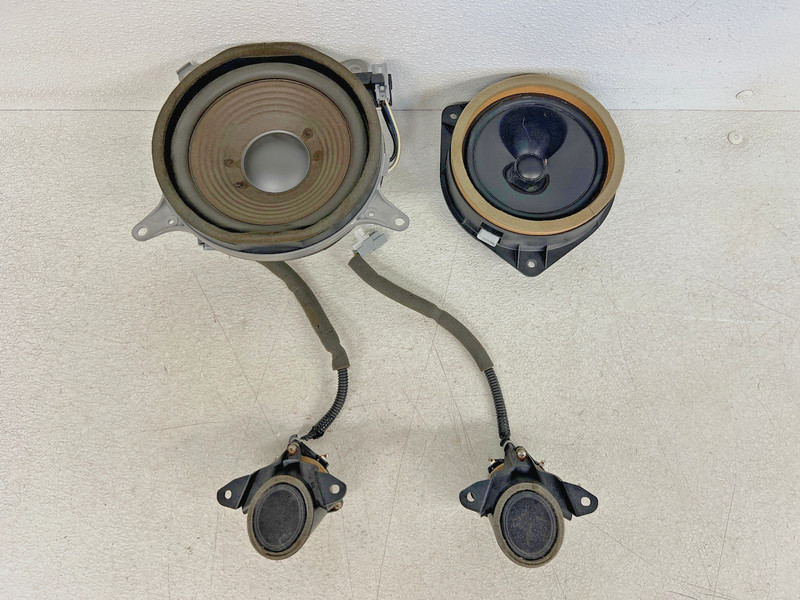 ⭐2001-2006 LEXUS LS430 REAR SUBWOOFER & FRONT DOOR SPEAKER TWEETER SET LOT2646