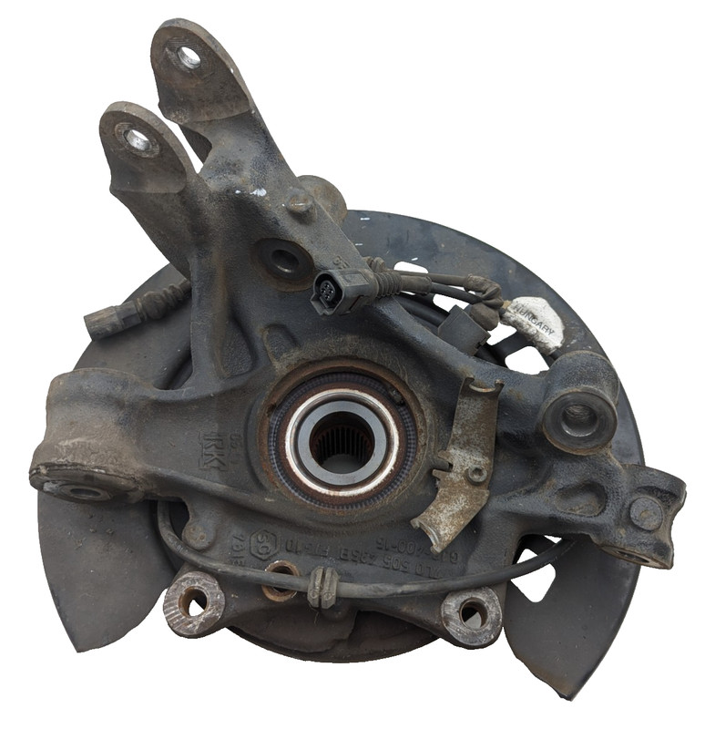 03-10 Porsche Cayenne S 955 957 Rear Left Wheel Spindle Knuckle Hub