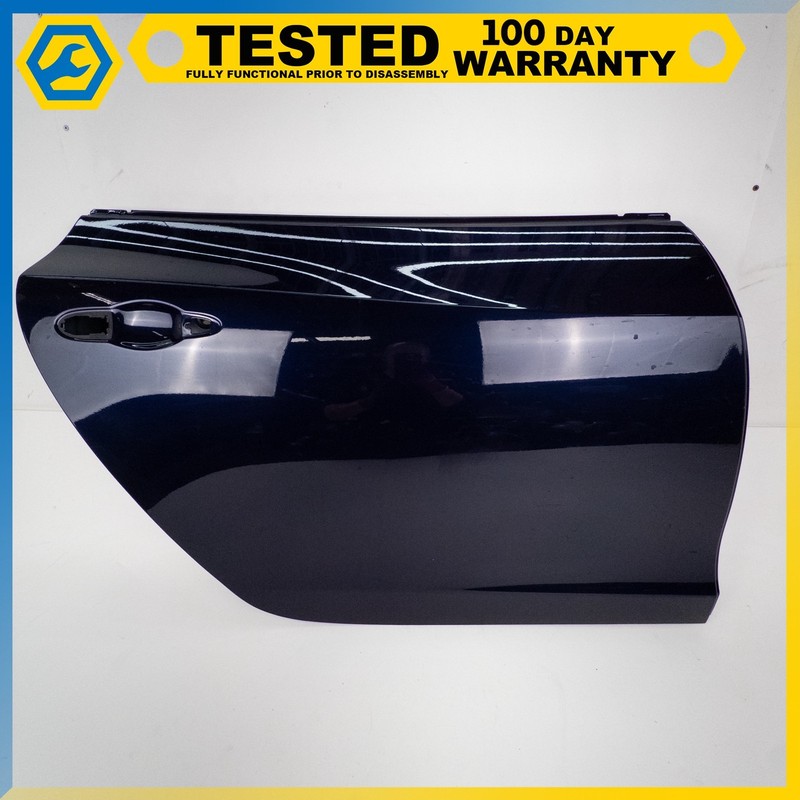 14-19 MASERATI QUATTROPORTE REAR RIGHT PASSENGER SIDE DOOR SHELL BLUE OEM