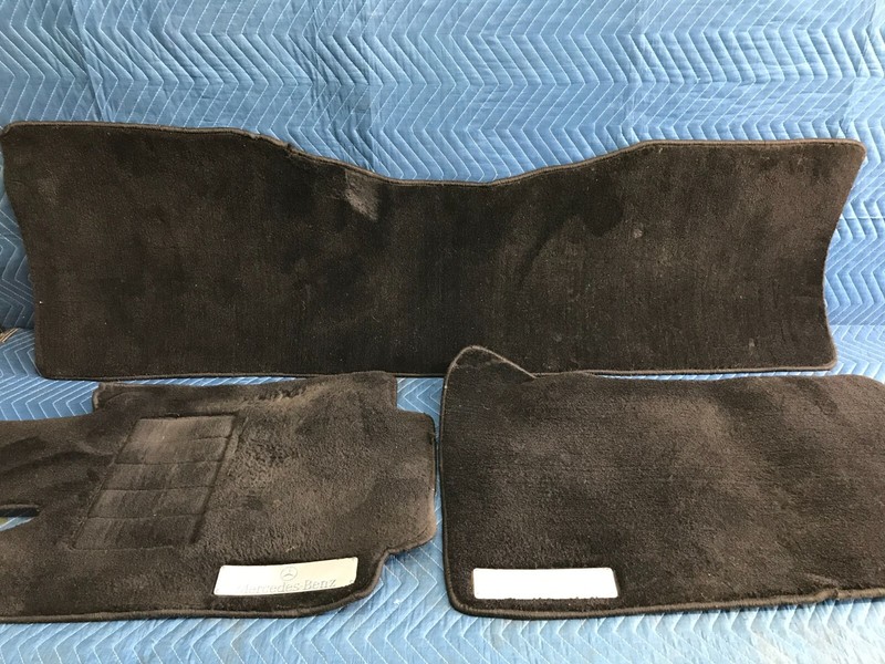 01 MERCEDES S500 INTERIOR CARPET FLOOR MAT SET