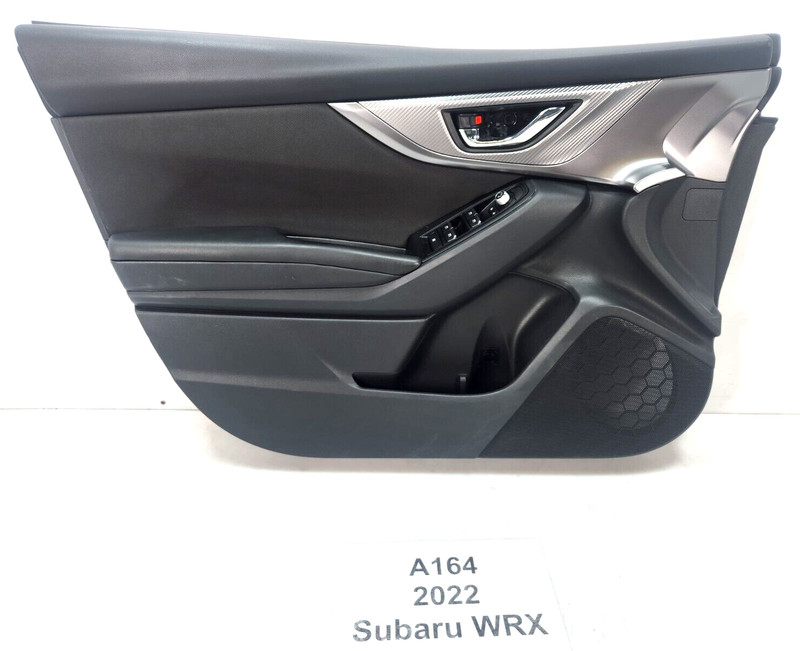 ✅ 2022-2023 OEM Subaru WRX Front Left Driver Side Interior Door Trim Panel Black