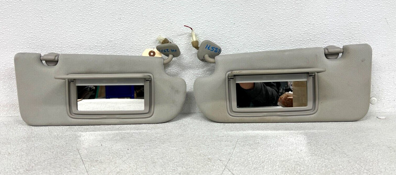 ⭐2014-2020 INFINITI Q50 FRONT RIGHT & LEFT SUN VISOR SHADE SET ASSY OEM LOT2571