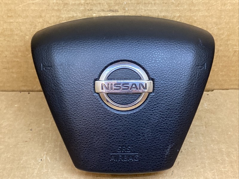 09-14 Nissan Murano Front Left Driver Side Steering Wheel Air Bag Airbag Black