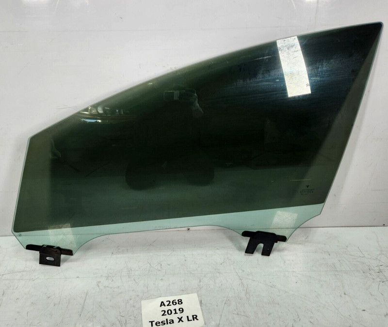 ✅ 2016-2020 OEM Tesla Model X Front Left Driver Side Door Window Glass Tint