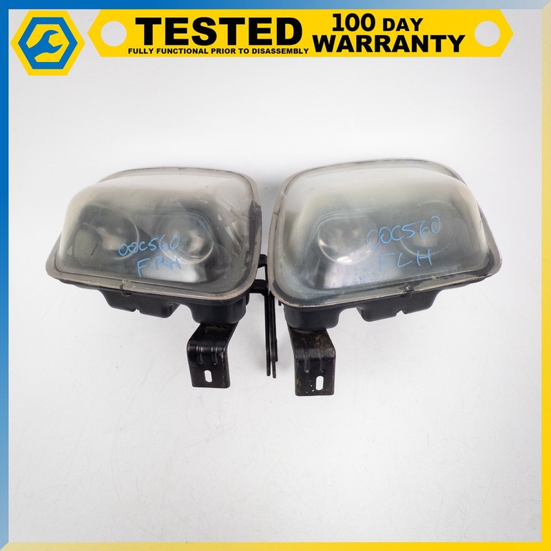 97-04 CHEVROLET CORVETTE C5 FRONT RIGHT & LEFT SIDE HEADLIGHT LAMP ASSEMBLY SET