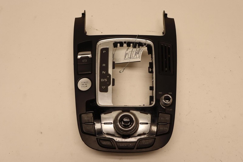 2012-2017 AUDI S5 A5 CONSOLE SHIFTER NAVIGATION MEDIA COVER PANEL PANEL OEM