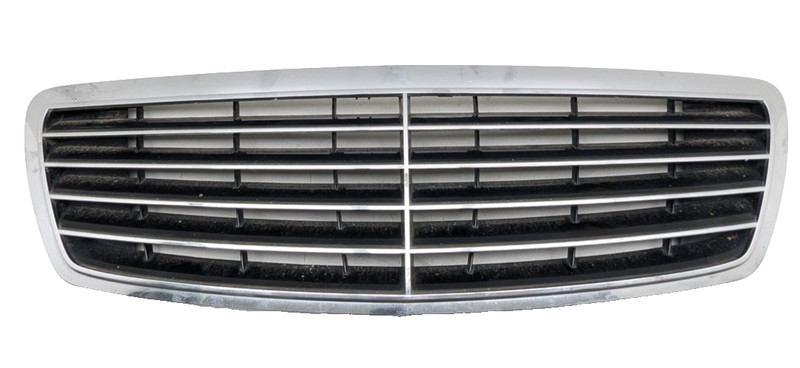 03-06 Mercedes W220 S500 S55 AMG Front Radiator Hood Center Grill Grille