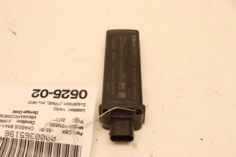 2011-2015 BMW 535I F10 TPMS TIRE PRESSURE MONITOR SENSOR MODULE OEM