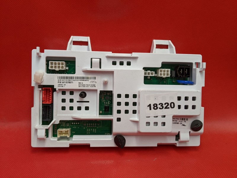 WHIRLPOOL WASHER CONTROL BOARD W11578571 REV G WD-18320