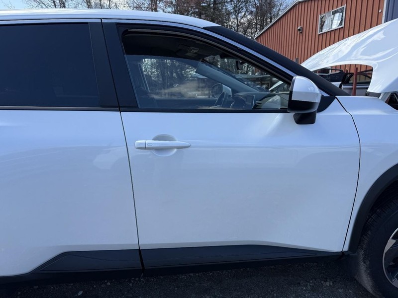 2021-2025 Nissan Rogue Right Passenger Side Front Door White