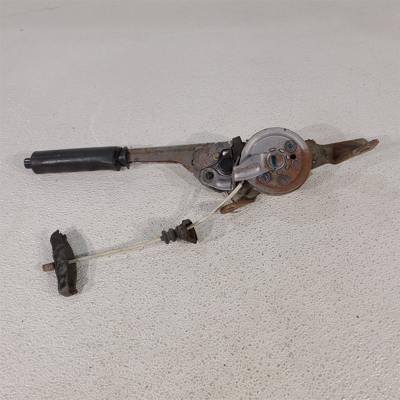 03-04 Mustang Cobra Leather Park Brake Emergency Brake Handle W/ Cable Aa7353