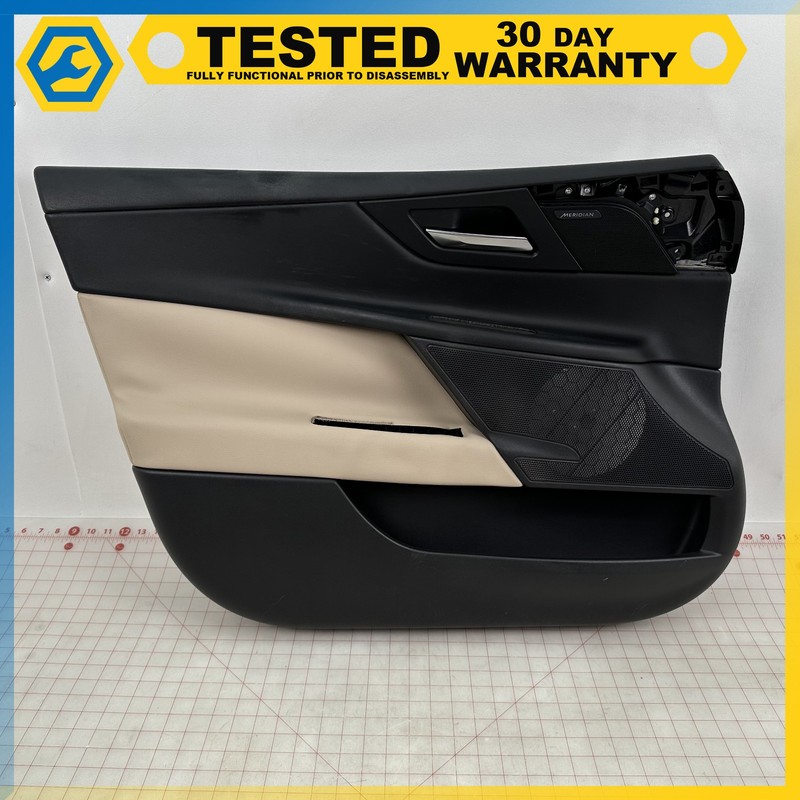 17-20 JAGUAR XE FRONT LEFT DRIVER SIDE INTERIOR DOOR PANEL OEM