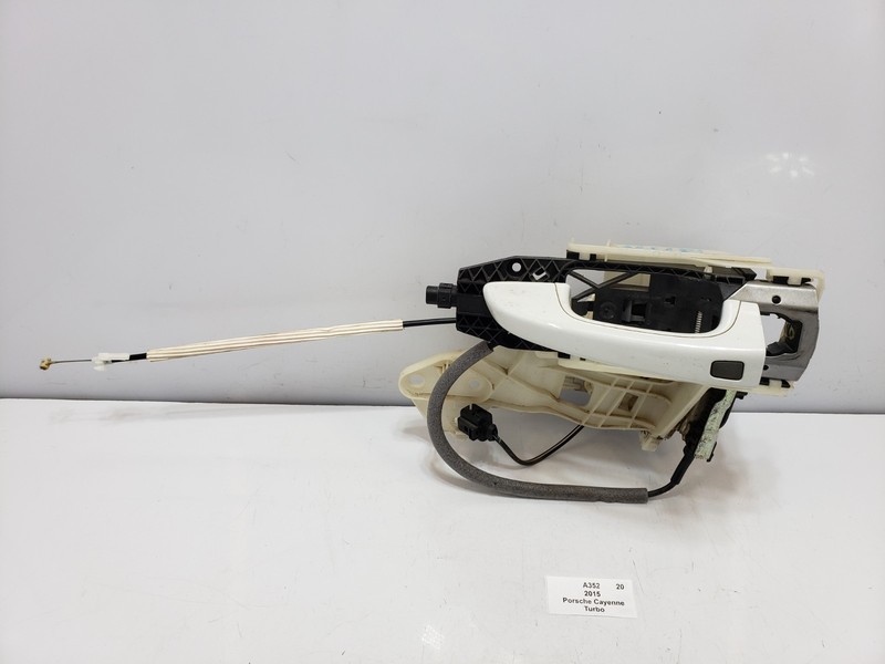 ✅ 11-18 OEM Porsche Cayenne 958 Front Left Door Lock Latch Actuator W/ Handle*
