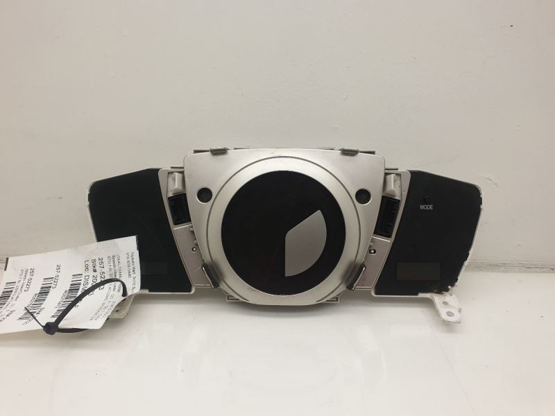 08-09 SCION XD SPEEDOMETER CLUSTER
