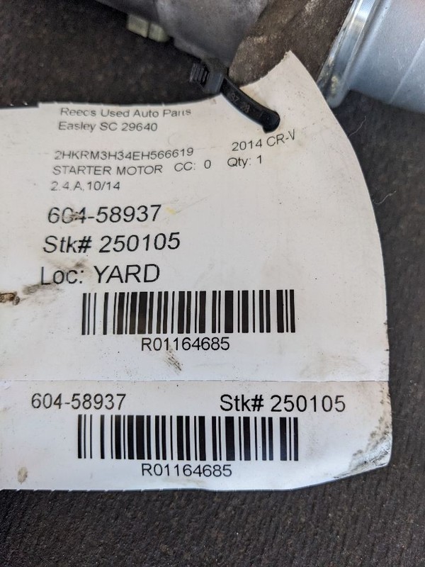 Starter Motor Si Fits 14-15 CIVIC 1164685