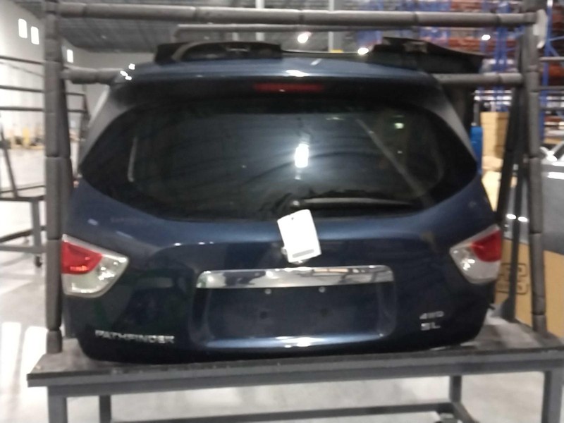 Used Deck Lid fits: 2014 Nissan Pathfinder power lift rear view camera Grade A
