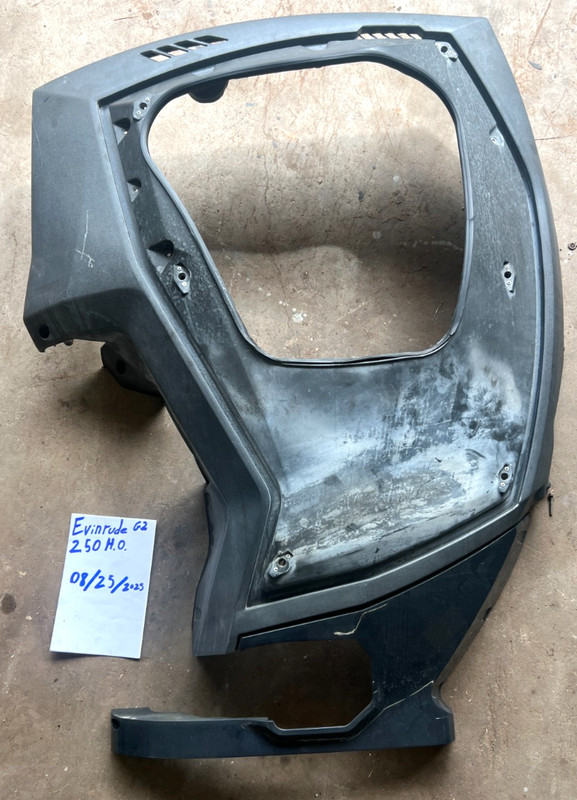 2018 EVINRUDE E-TEC 250HP H250HLAGH OUTBOARD STARBOARD FRAME ASSEMBLY 5008205
