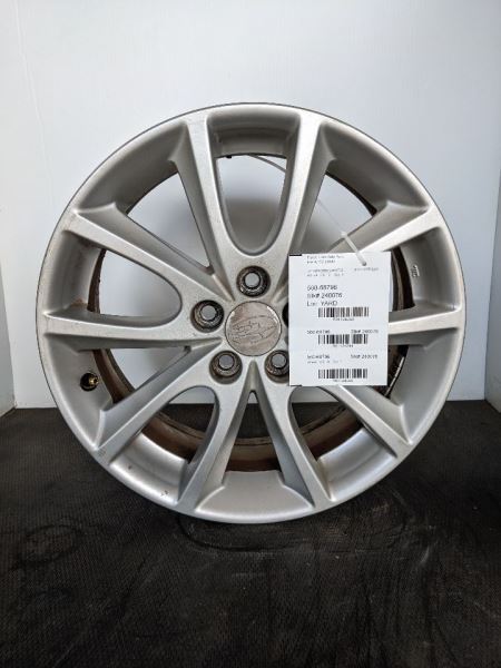 Wheel 16x6-1/2 Alloy 10 V Spoke Fits 12-16 IMPREZA 1124244