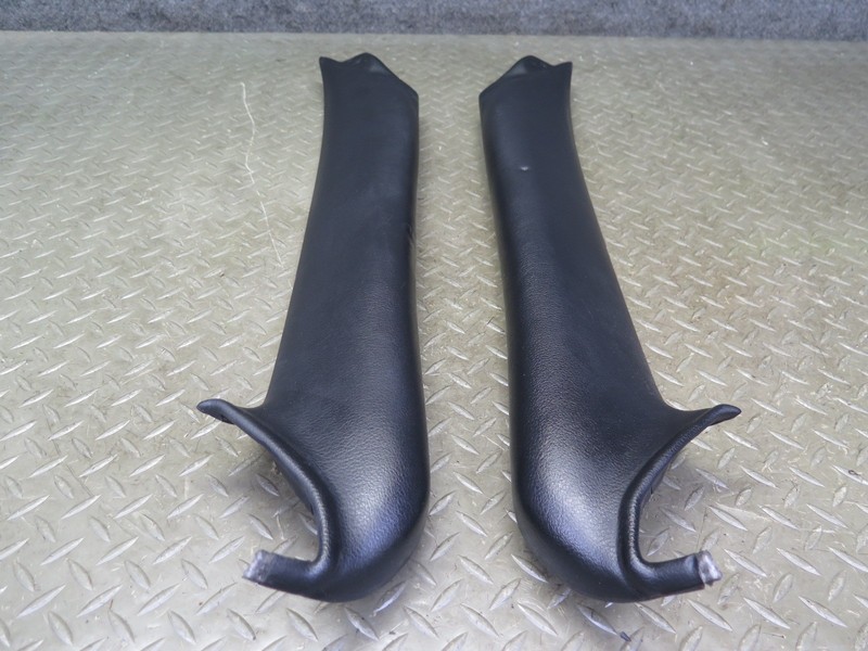 2000-2005 PORSCHE 911 996 CONVERT WINDSHIELD A PILLAR TRIM COVER PANEL SET OF 2
