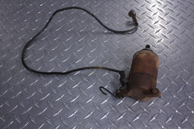 88-02 KAWASAKI KLF 220 BAYOU STARTER MOTOR WITH CABLE OEM KLF220