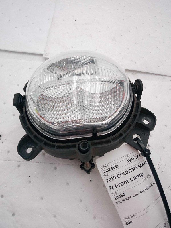 2019 MINI COUNTRYMAN Right Fog Light Assembly OEM Used 627550 55K Miles