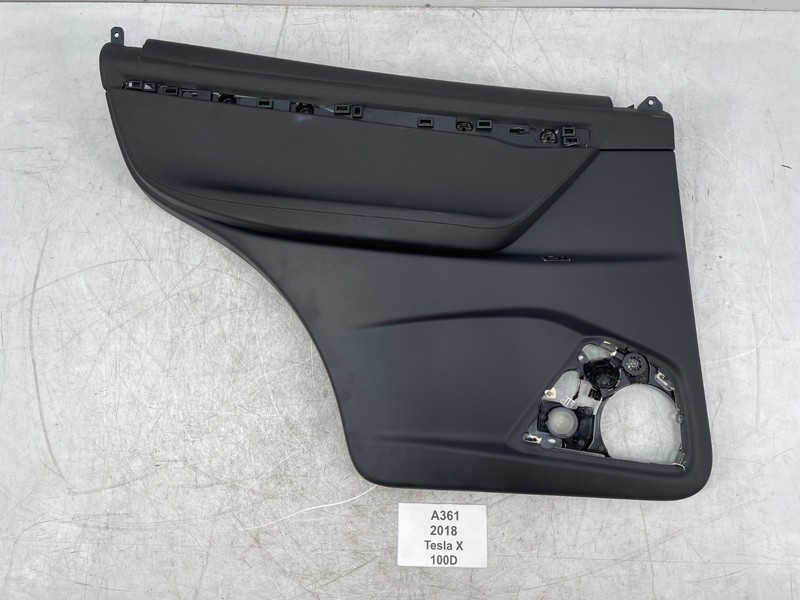 ✅ 2016-2020 OEM Tesla Model X Rear Left Driver Side Door Panel Trim Card