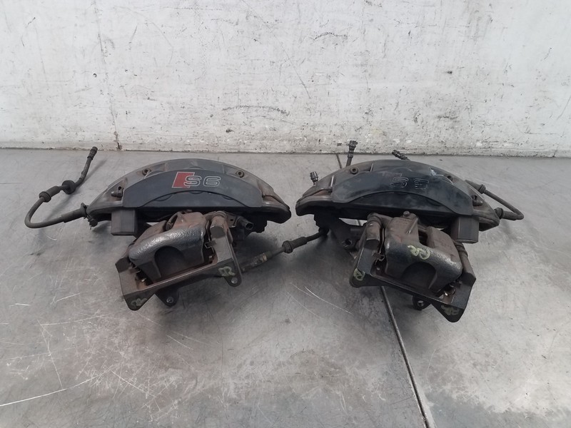 2014 Audi S6 Quattro C7 Brake Caliper Set #1779 Q3