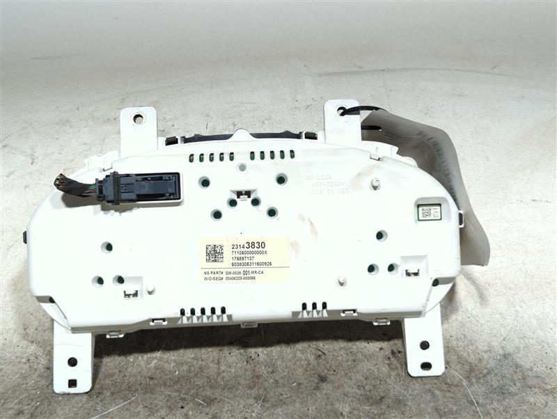 2014 Chevrolet Impala Speedometer Gauge Grey 165K Miles OEM Used Part