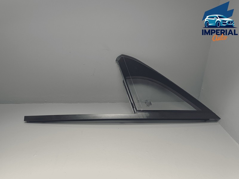 2017-2023 AUDI Q7 FRONT LEFT DRIVER SIDE DOOR WINDOW CORNER FIXED GLASS OEM