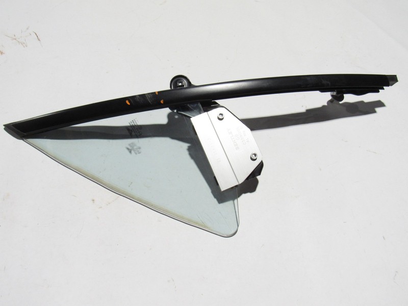 Bentley Continental GT 2012 Coupe Front Left Door Corner Window Glass 11-18 ;#3