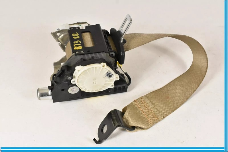 12-18 Mercedes W218 CLS400 CLS550 Rear Right Side Seat Belt Seatbelt Beige OEM