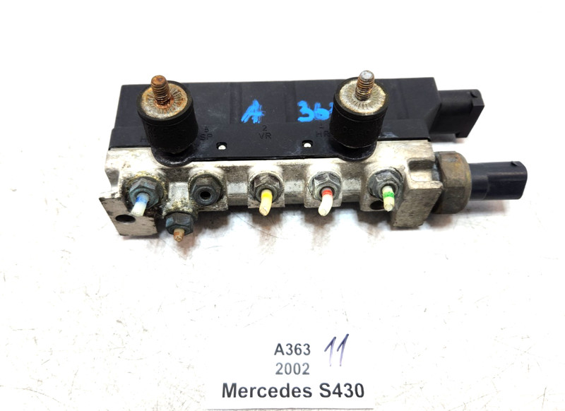 ✅ 00-06 OEM Mercedes W220 S430 S500 Air Suspension Solenoid Valve Block