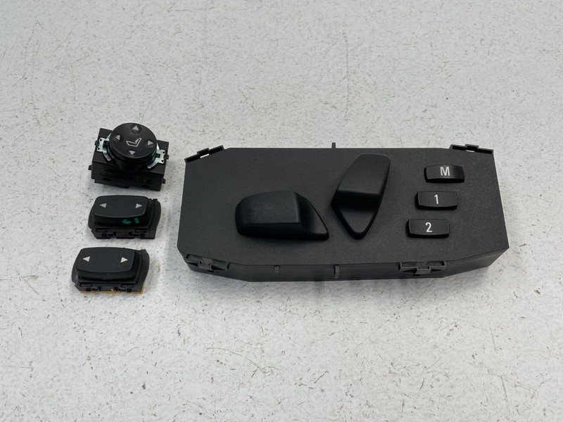 08 09 10 BMW 135i E82 Front Left Driver Seat Adjustment Switch Set 1543 OEM