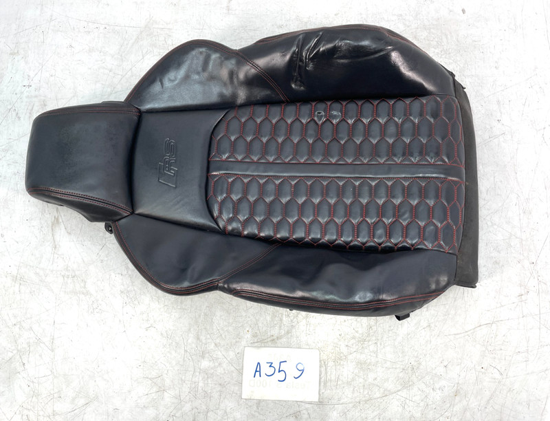 ✅ 18-24 Audi RS5 Coupe Front Left Driver Seat Upper Cushion Leather Black*