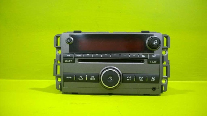 08 VUE FACTORY RADIO AM FM CD CHANGER MP3 OEM 3251-4