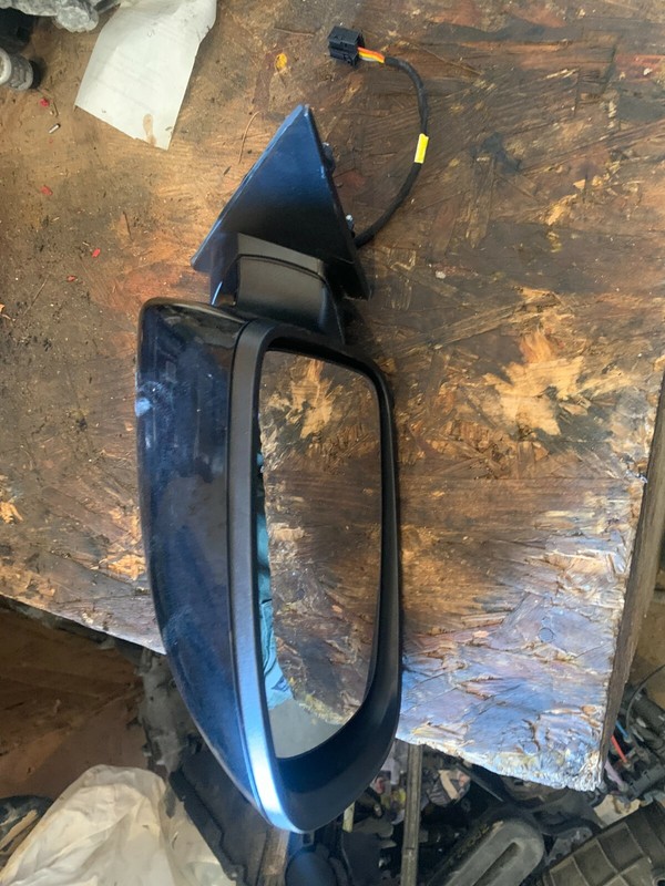 15-20 DODGE CHARGER BLACK LH DRIVER SIDE HEATED POWER DOOR MIRROR W/O MEMORY