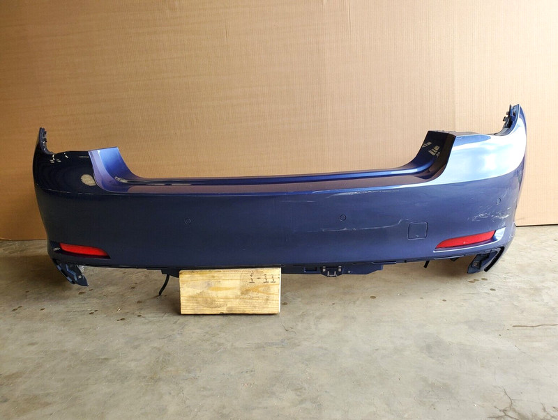 2009-2012 BMW F01 F02 Alpina B7 Rear Bumper Cover W/Sensors 1261 OEM