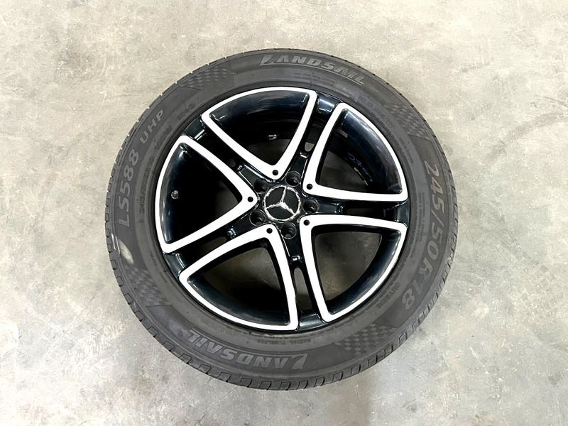 ⭐2014-2017 MERCEDES-BENZ S550 18" WHEEL RIM TIRE 245/50ZR18 LS588 OEM LOT2707