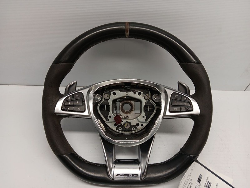 Original Mercedes AMG leather steering wheel Alcantara a1664601618 W218 CLS-