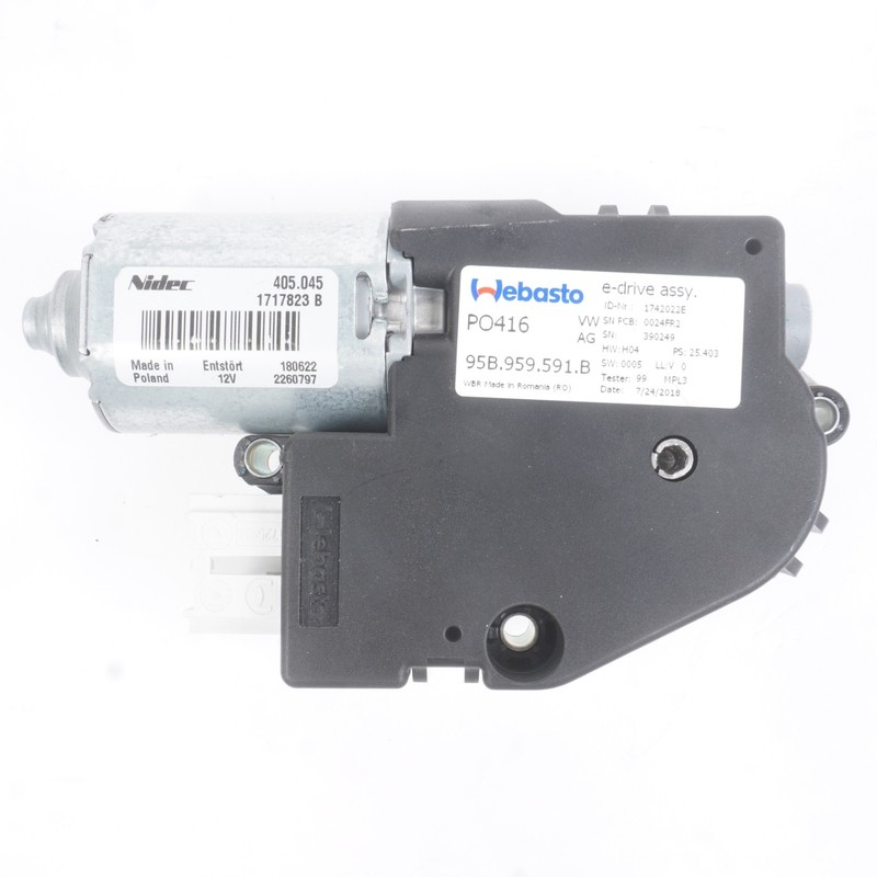 2015 - 2024 Porsche Macan Sunroof Sun Roof Motor OEM
