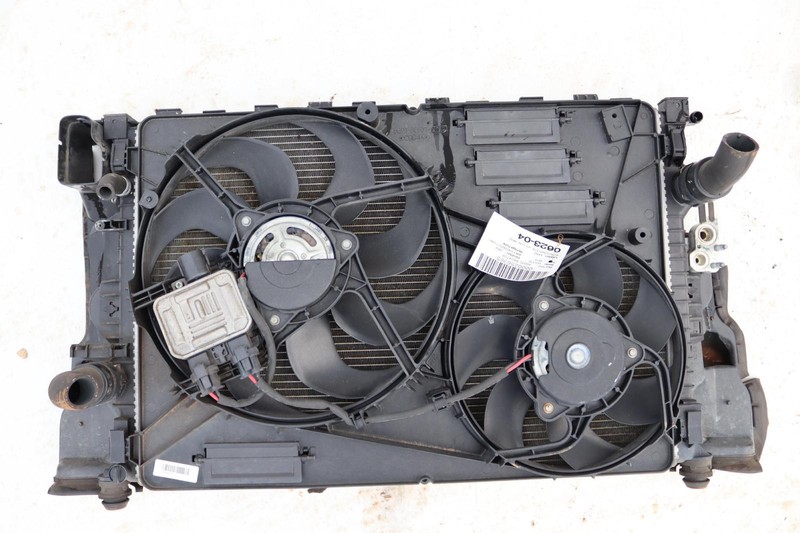 2007-2018 VOLVO XC70 3.2L RADIATOR CONDENSER COOLING FAN MOTOR ASSEMBLY OEM