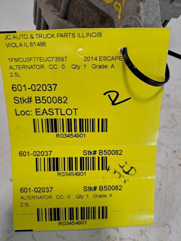 Alternator 150 Amp Without 110v Outlet Fits 13-19 ESCAPE 3454901