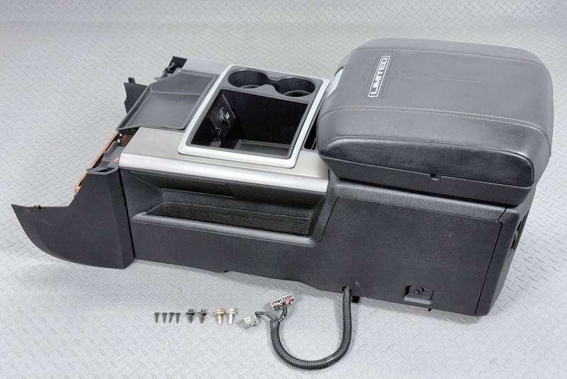 ✅ 13-24 RAM 1500-3500 LIMITED FLOOR CENTER CONSOLE BLACK 2-USB ARMREST CD-Player