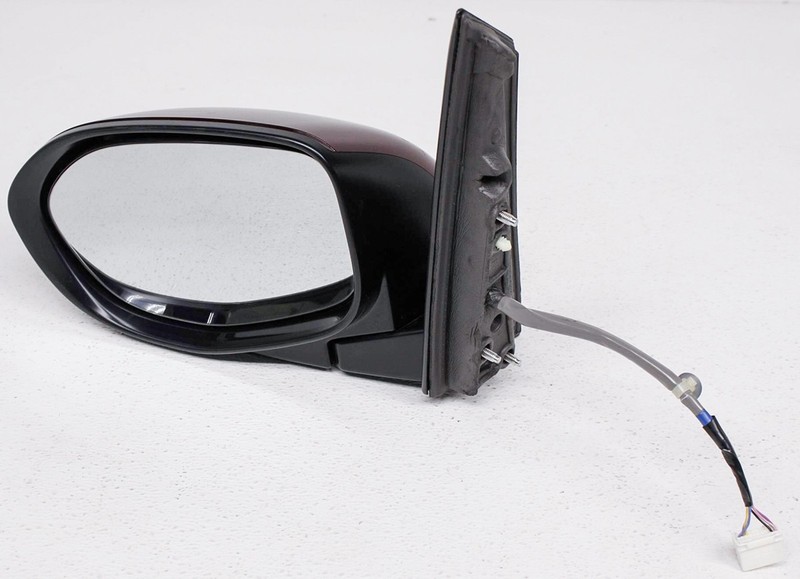 OEM Left Driver Side Mirror For Honda Odyssey Canada Dark Cherry 76250-TK8-A61ZA