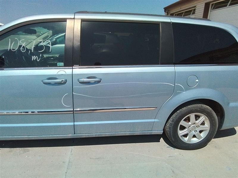 Driver Rear Side Door Movable Glass Fits 11-16 TOWN & COUNTRY 3055640